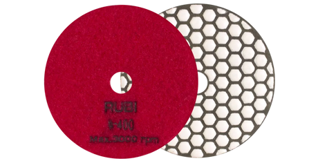 Disque diamant polissage et poncage a sec ø100 mm gr. 400 - RUBI - 62973