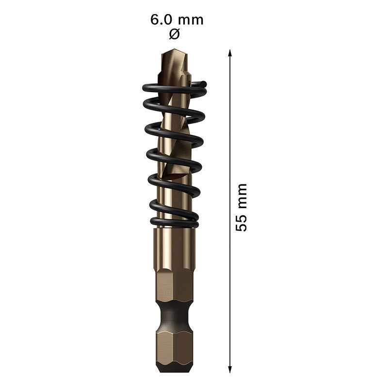Foret de centrage BOSCH 2608900503 pour scie trépans EXPERT Carbure Précision Métal