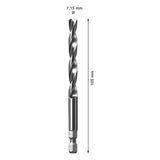 Foret de centrage BOSCH 2608900528 HSS-G 105mm