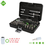 Coffret de douilles COMPETITION 1/4", 48 pcs - 512.0048 COMPETITION