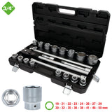 Coffret de douilles COMPETITION 3/4", 21 pcs - KS Tools - 512.3421 COMPETITION