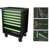 Servante d'atelier COMPETITION avec 7 tiroirs et 119 outils premium - KS Tools - 512.3119 COMPETITION
