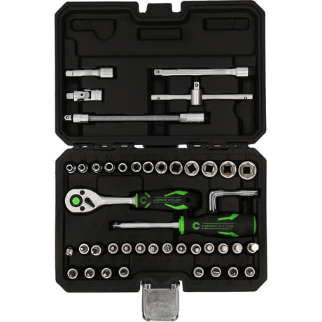 Coffret de douilles COMPETITION 1/4", 48 pcs - 512.0048 COMPETITION