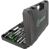Coffret de douilles COMPETITION 1/4"+3/8", 91 pcs - KS Tools - 512.0092 COMPETITION