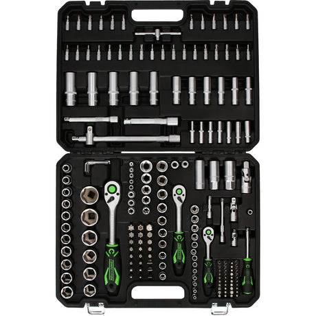 Coffret de douilles COMPETITION 1/4"+3/8"+1/2", 191 pcs - 512.0191 COMPETITION