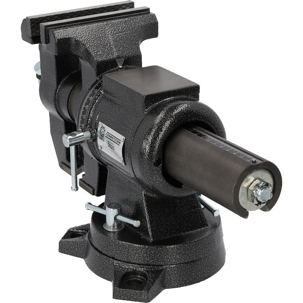 Étau multifonction COMPETITION 2-en-1, 5", pivotant sur 360° - KS Tools - 512.5060 COMPETITION