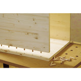 Guide de chevillage bois à main levée WOLFCRAFT 4640000