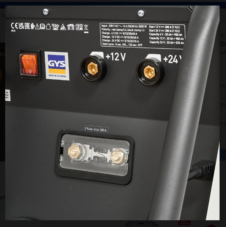 Chargeur Démarreur GYS Diag-Startium 60-24 026520