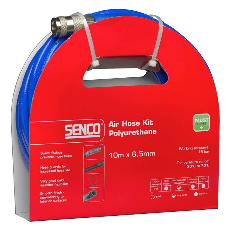 Kit tuyau 10 M avec raccords  SENCO 4000660