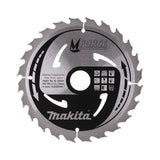 Lame de scie circulaire, MAKITA  B-32041  M-Force T.C.T, 190 x 30 mm, 24 dents, pour bois