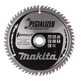 Lame de scie circulaire MAKITA E-11190 , T.C.T Efficut, 190 x 20 mm, 60 dents, pour bois