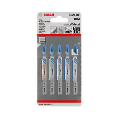 Lame de scie sauteuse BOSCH 2608636702 T 121 BF