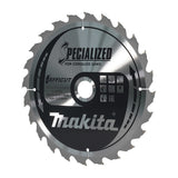 Lame pour scie circulaire EFFICUT MAKITA E-07705 260x30mm, 24 dents, pour le bois