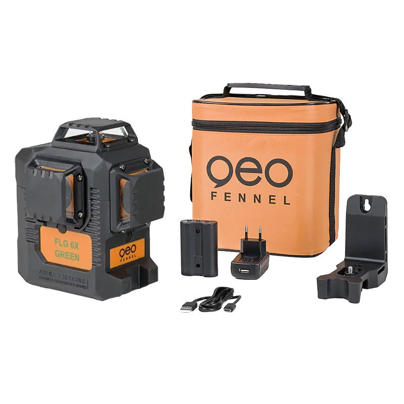 Laser multilignes GEO FENNEL FLG 6X-GREEN - 360° - 60m