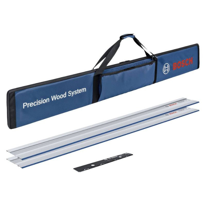 Lot de 2 rails de guidage BOSCH FSN 1400 avec sacoche