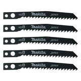 Lot de 5 lames MAKITA A-85911 coupe rapide pour bois, contre-plaqué et PVC (4 à 50 mm)