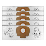 Lot de 5 sacs en tissu pour aspirateurs MAKITA P-72899