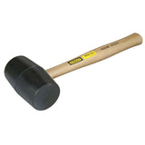 Maillet manche bois tête caoutchouc STANLEY 1-51-104 ø71 mm