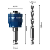 Mandrin BOSCH 2608900527 PC 3/8" 8,7 mm avec foret HSS-G Ø 7,15 x 105 mm