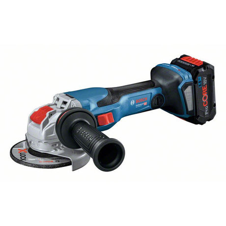 Meuleuse angulaire sans-fil BITURBO BOSCH 06019H6400 - GWX 18V-15 C Professional X-LOCK en L-Boxx (vendu sans batterie)