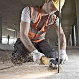 Meuleuse Ø125mm 800W DEWALT DWE4057-QS avec système anti-redémarrage
