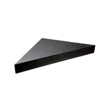 Banc d'angle pour douche en pierre naturelle 53 x 53 x 8 cm MARMOX