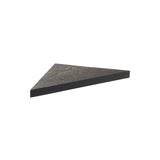Etagère d'angle en pierre naturelle 26 x 26 cm x 2,5 cm MARMOX
