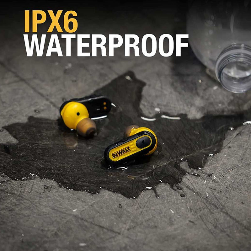Ecouteurs Bluetooth avec étui de chargement Jobsite Pro X1 DEWALT - 1902092DWG 