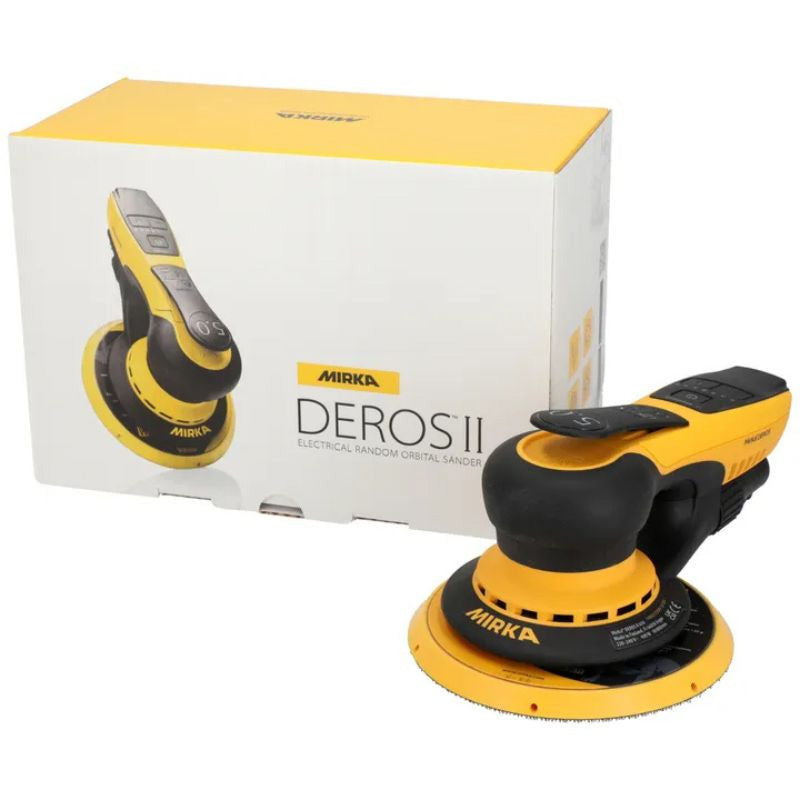 Ponceuse orbitale filaire MIRKA MID6504044 Deros II 650CV Diam.150mm
