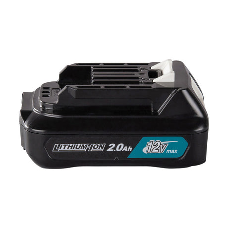 Batterie MAKITA Li-Ion 12 V / 2 Ah - BL1021B (témoin de charge intégré) – 197396-9