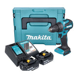 Perceuse visseuse à percussion Brushless 65nm - 18V DHP490RMJ MAKITA - Ø 13 mm  + 2x4Ah  Makpak