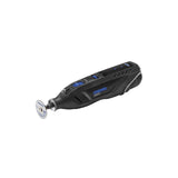 Outil Rotatif Multifonction Sans-fil connecté 12V DREMEL 8260 avec 5 accessoires, 1 batterie 3Ah, 5 000 à 30 000 tr/min