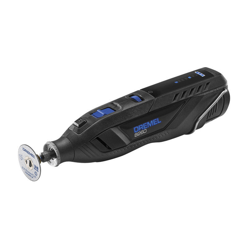 Outil Rotatif Multifonction Sans-fil connecté 12V DREMEL F0138260JF avec 65 accessoires, 5 adaptations, 2 batteries 3Ah
