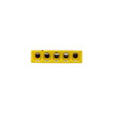 Pack de 10 bornes de connexion rapide à levier WAGO 5 entrées fil rigide - S2273
