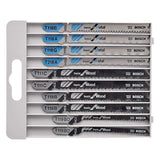 Pack de 10 Lames BOSCH PRO 2607010630 Basic for Metal and Wood pour scie sauteuse﻿﻿ (BOIS et METAL)