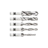 Pack de 5 forêts à tarauder DEWALT DT50060-QZ (M4, M5, M6, M8, M10)