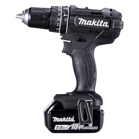 Perceuse visseuse à percussion MAKITA DHP482RTEB (2 x 5,0 Ah)