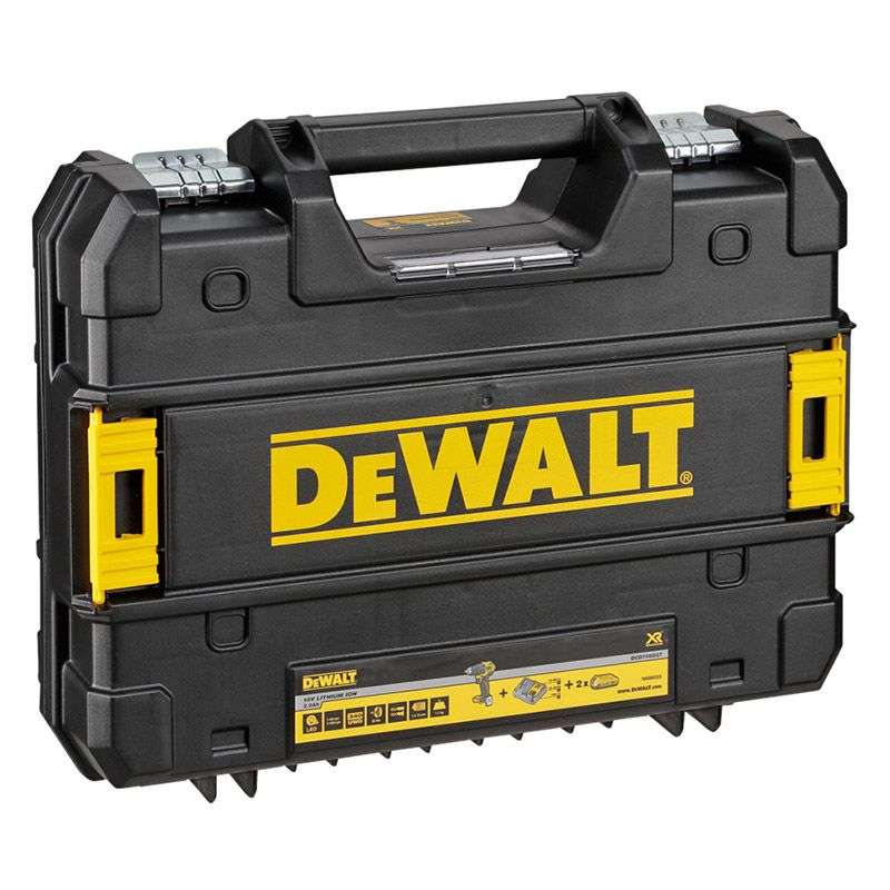 Perceuse-visseuse DEWALT DCD708D2T-QW Brushless avec coffret et 2 batteries 2,0 Ah