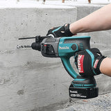 Perforateur Burineur  MAKITA DHR202RTJ - SDS-Plus - 18V - 2 x 5.0 Ah LXT