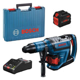 Perforateur sans-fil Bi turbo BOSCH 0611913002 - GBH 18V-45 C Professional SDS max + 2 batteries 2x12Ah