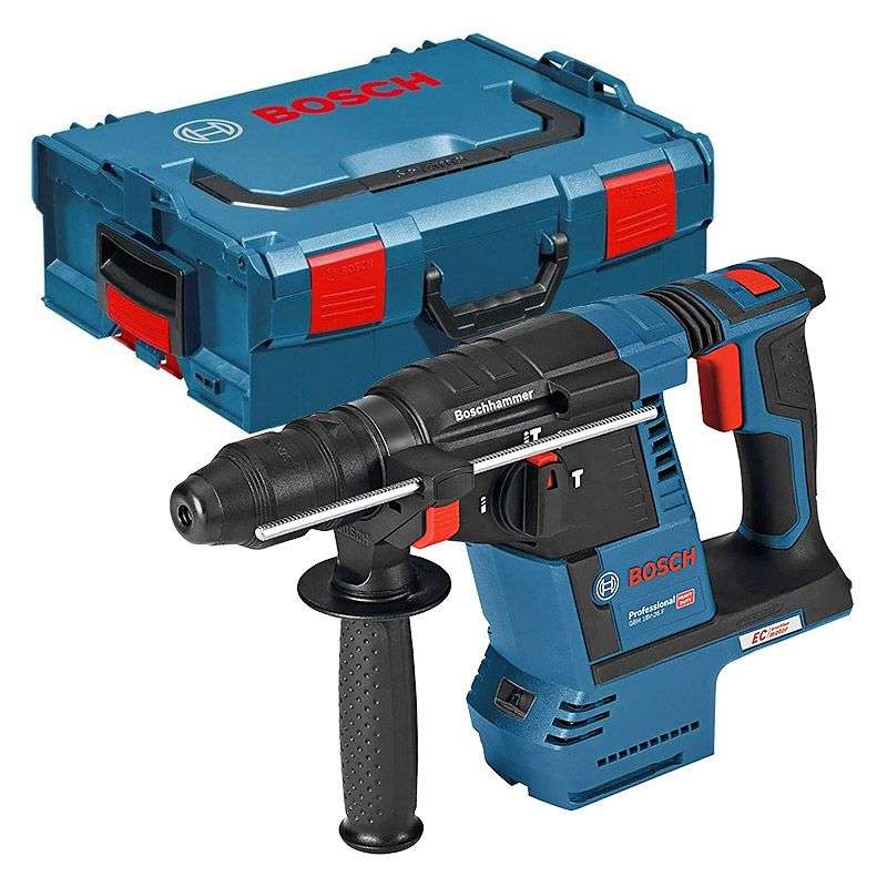 Perforateur sans-fil BOSCH 0611909001 - GBH 18V-26 SDS-Plus  + L-Boxx