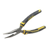 Pince à becs 1/2 ronds longs coudes STANLEY FATMAX - 160 mm