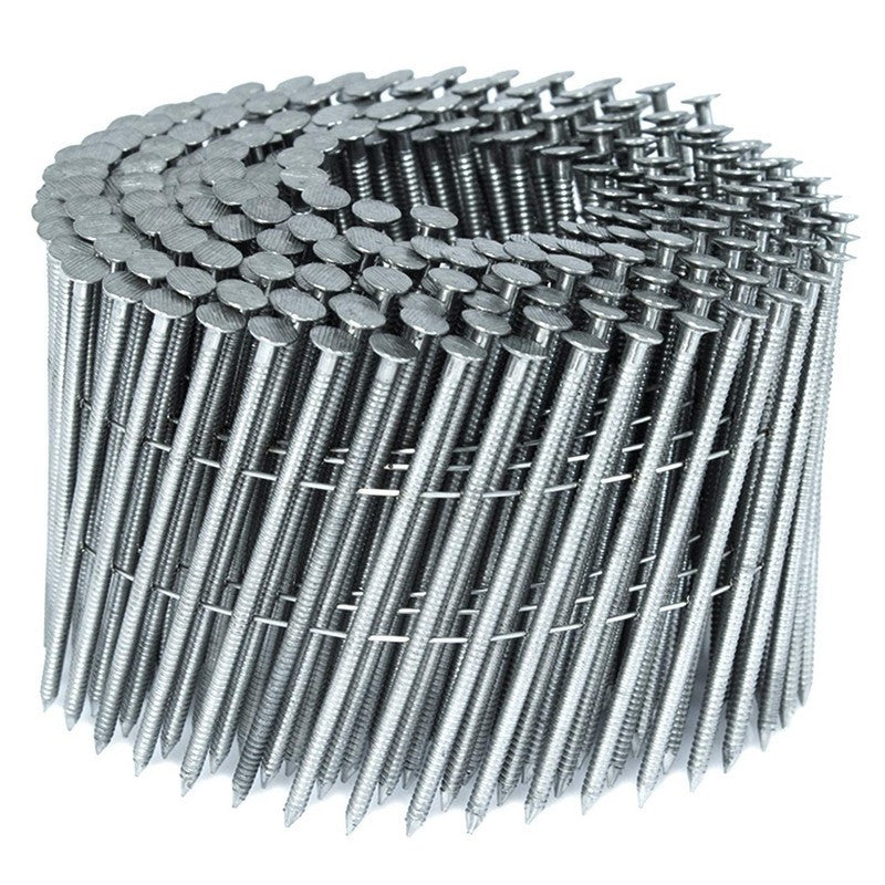 7200 Pointes en rouleau 38 x 2,3 mm 16° NORFIX NFX11283 plat inox A4 annelées