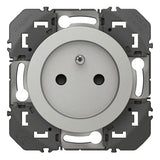 Prise de courant 2P+T à puits LEGRAND dooxie 16A finition alu