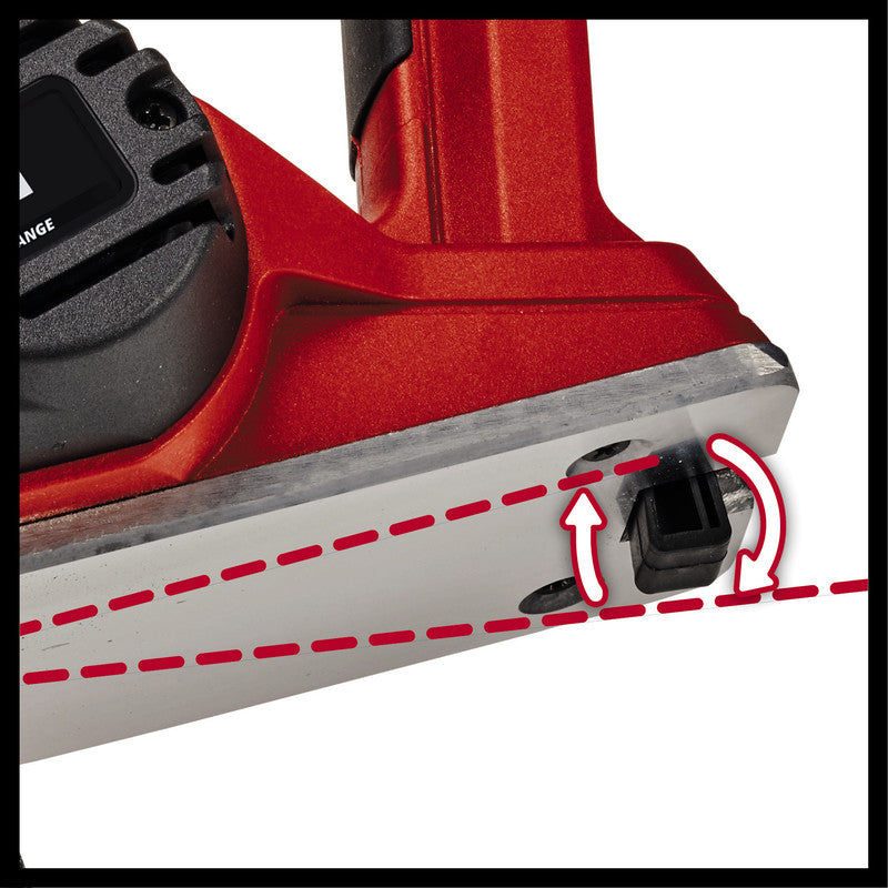 Rabot sans fil 18V Larg. 82mm EINHELL TE-PL 18/82 Li - Solo Power X-Change (vendu sans batterie)