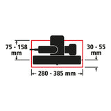 Rallonge pour rail de guidage WOLFCRAFT FKS115