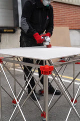 Table rétractable 120x120 - RUBI - 28918