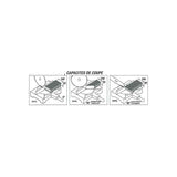 Scie à onglet radiale 2000W FEMI TR 1025/A