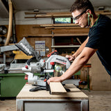 Scie à onglet radiale ∅254mm 18V - METABO 614254850 - KGS 18 LTX BL 254 (sans batterie)