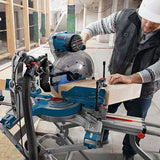 Scie à onglets Ø305mm BOSCH 0601B23600 - GCM 12 GDL Professional - 2000W + Support de travail GTA 2500 W Professional 0601B12100